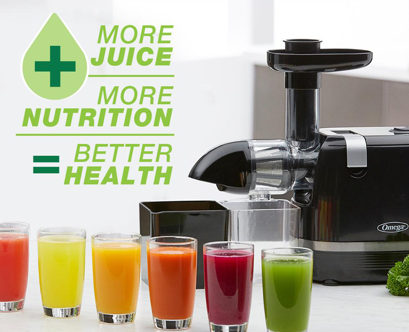 Công nghệ ép chậm trục ngang, mang đến những ly nước ép thơm ngon, 