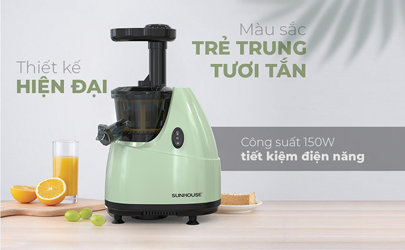 Máy ép chậm Sunhouse SHD5501 - Hàng chính hãng