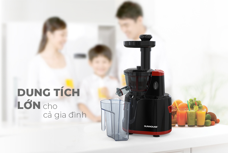 Dung tích 1 lít, phù hợp cho gia đình có 3-5 người