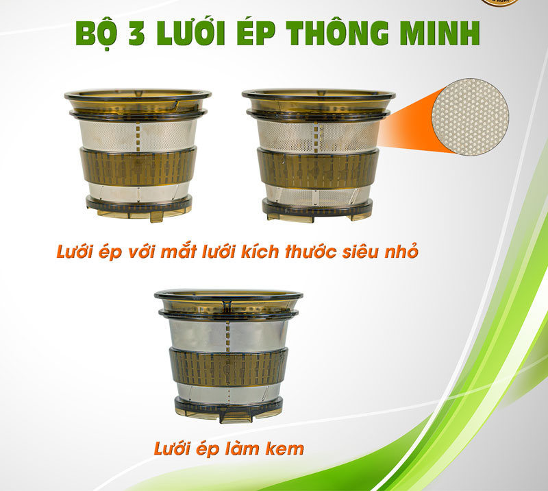 Máy ép chậm Tapuho TS30 - Hàng chính hãng