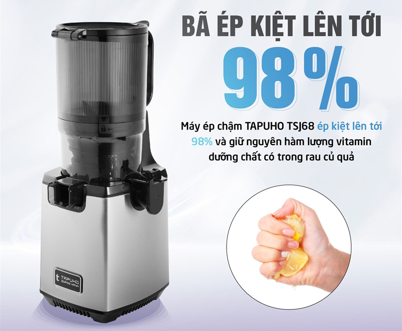 Máy ép chậm Tapuho TSJ68 - Hàng chính hãng