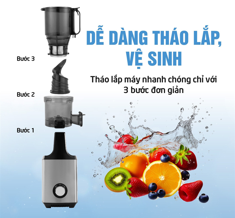Máy ép chậm Tapuho TSJ68 - Hàng chính hãng