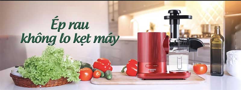 Máy ép chậm trục ngang Foresto Prana - 150W - Hàng chính hãng