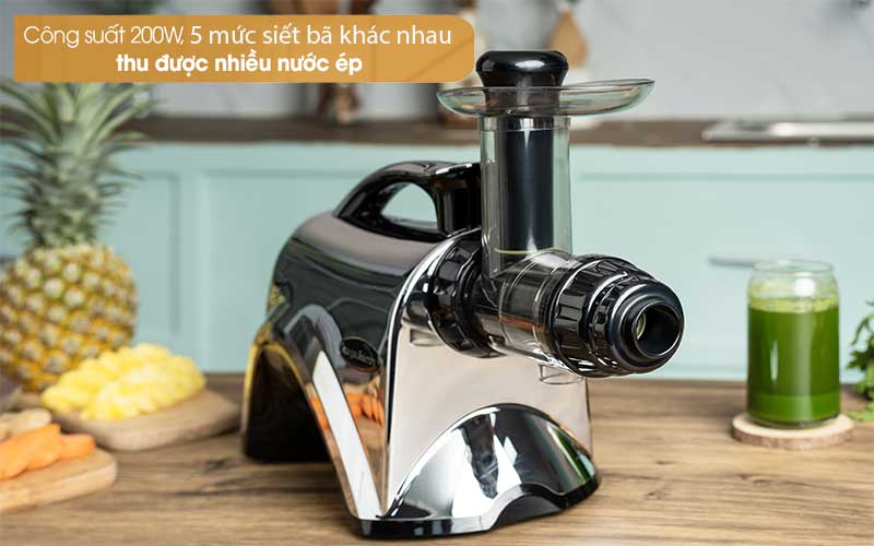 Máy ép chậm trục ngang Omega NC902HDC - Hàng chính hãng