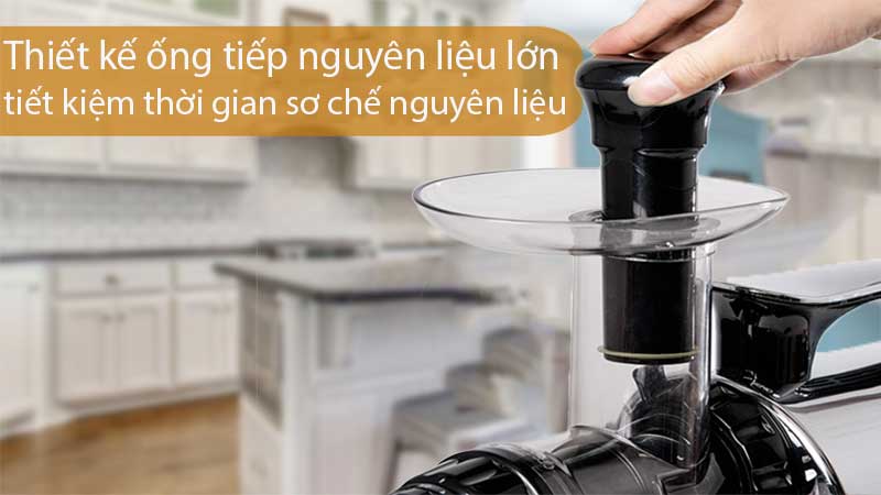 Máy ép chậm trục ngang Omega NC902HDC - Hàng chính hãng