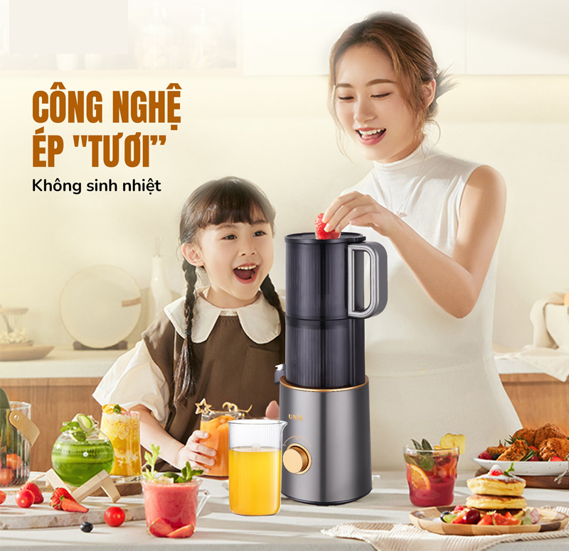 Máy ép chậm Unie USJ866 - Hàng chính hãng