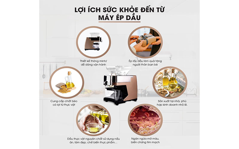 Máy ép dầu thực vật Hakawa HK-ED43 - Hàng chính hãng