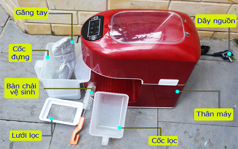 Máy ép dầu thực vật Mishio MK39 - Hàng chính hãng