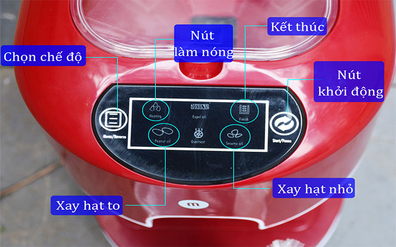 Máy ép dầu thực vật Mishio MK39 - Hàng chính hãng
