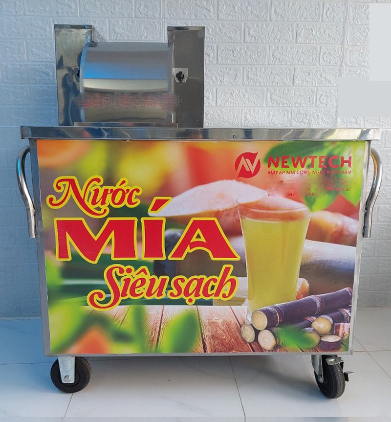 Máy ép mía liền bàn đánh bọt Newtech 02 PRO HOT - Hàng chính hãng