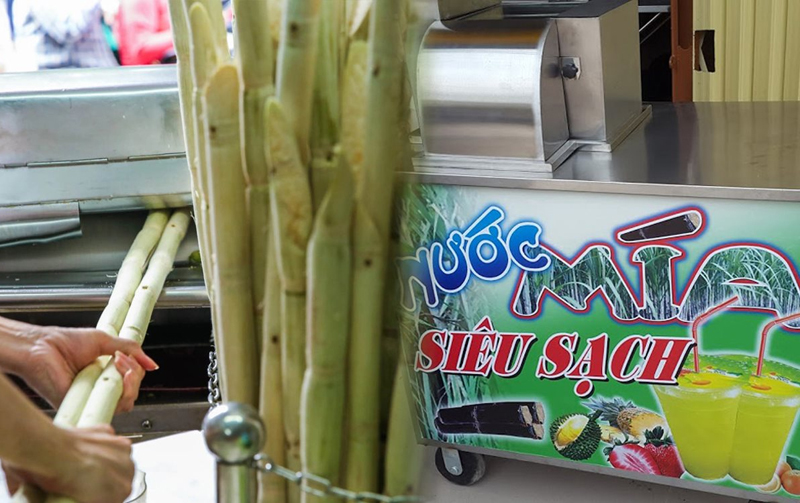 Máy ép mía đánh bọt mini Newtech 02 PRO HOT - Hàng chính hãng