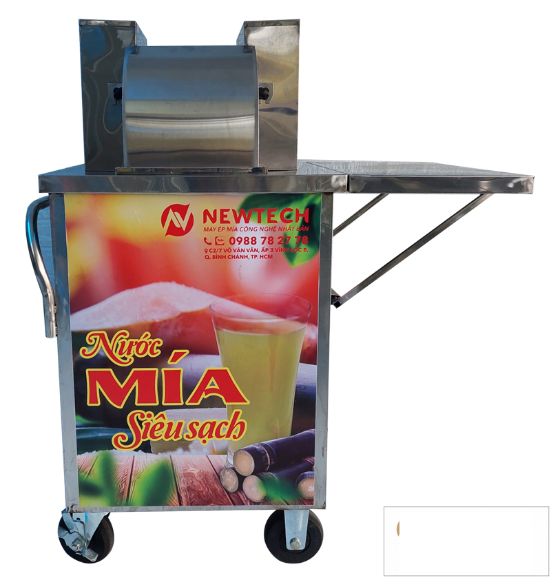 Máy ép mía đánh bọt mini Newtech 02 PRO HOT - Hàng chính hãng