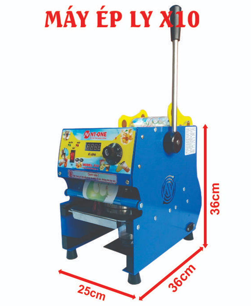 Máy ép miệng ly Newtech X10 - Hàng chính hãng