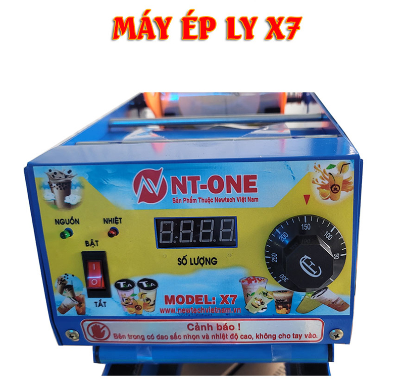 Máy ép miệng ly Newtech X7  - Hàng chính hãng