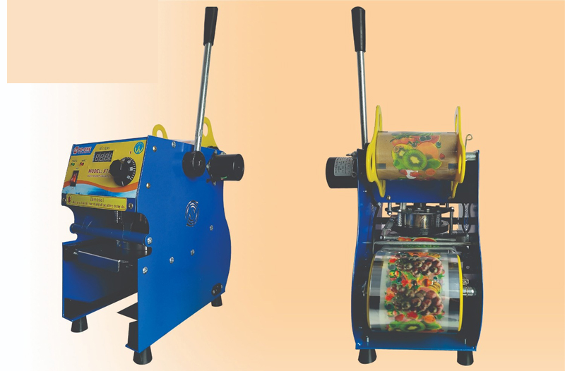 Máy ép miệng ly bán tự động Newtech X7B1 - Hàng chính hãng