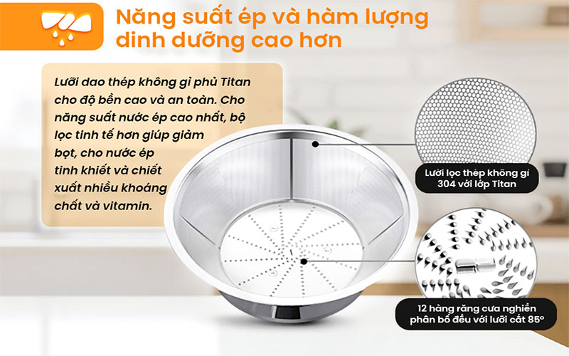 Máy ép nhanh trái cây công nghiệp MIXMAX 18 - Hàng chính hãng