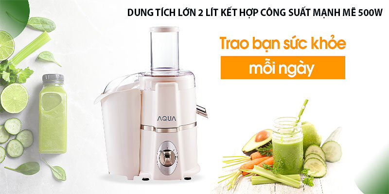 Máy ép trái cây Aqua AJ-KF6062 - Hàng chính hãng