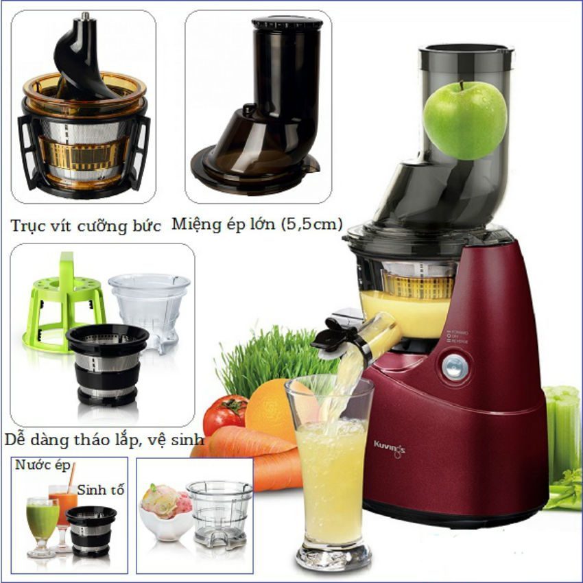 Máy ép trái cây Kuvings NS-668 - Hàng chính hãng