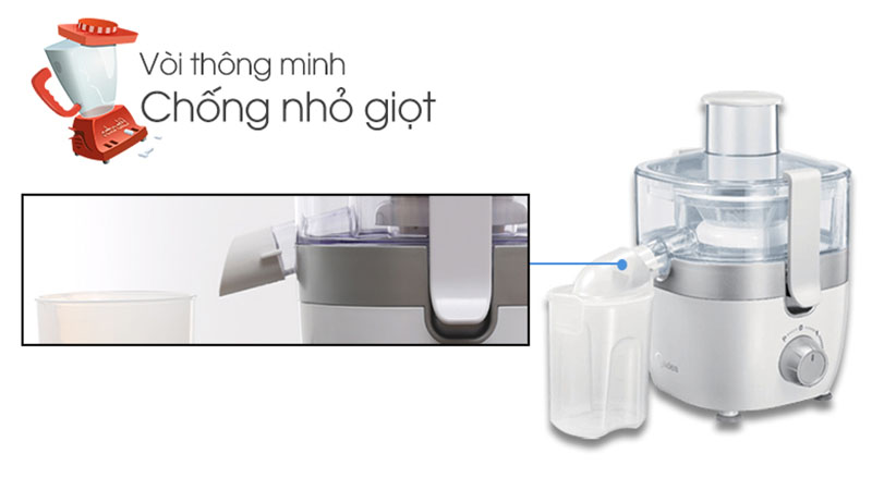 Thiết kế vòi của Máy ép trái cây Midea MJ-JE35