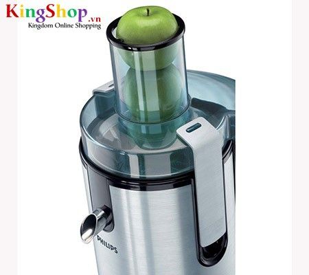 Máy ép trái cây Philips HR1861 có ống tiếp nguyên liệu lớn