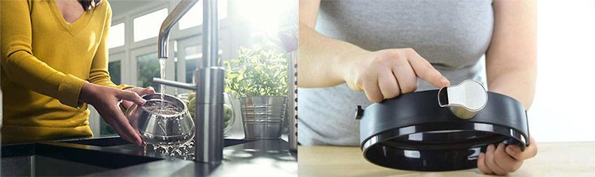 Chi tiết của máy ép trái cây Philips HR1916