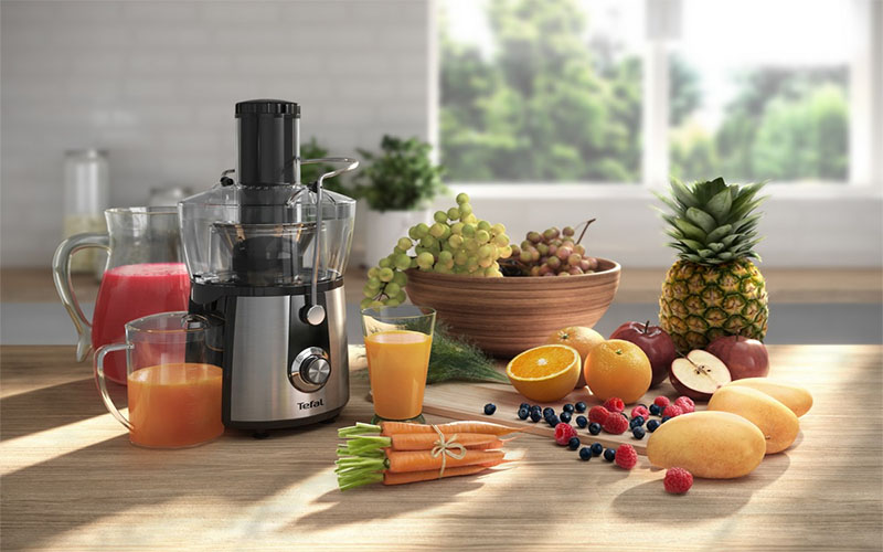 Máy ép trái cây Tefal ZE550D38 - Hàng chính hãng
