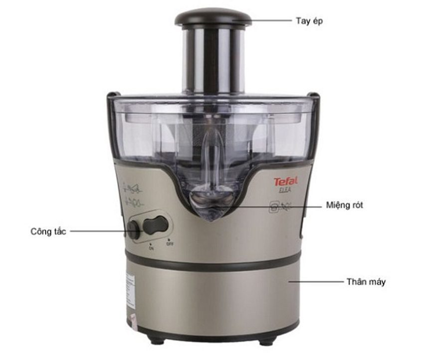 Một số thông số của máy ép trái cây Tefal ZN350H66