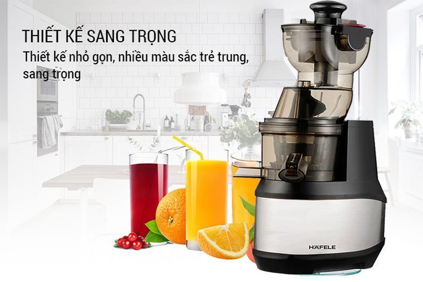 Máy ép trái cây chậm Hafele JE230-24M00-BL 535.43.531 với thiết kế sang trọng