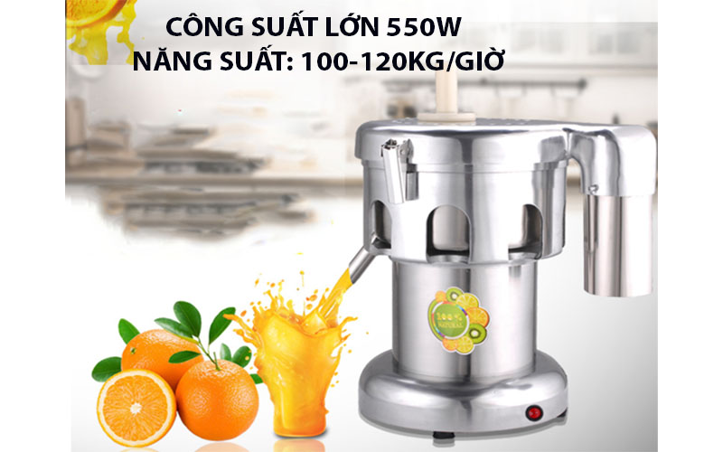 Công suất của Máy ép trái cây công nghiệp Juicer A2000 công suất 550W