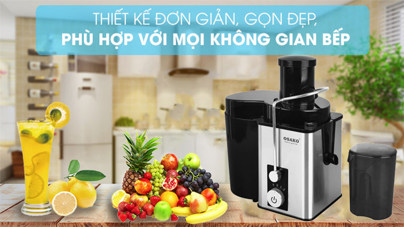 Máy ép trái cây ly tâm Osako EP-606 - Hàng chính hãng