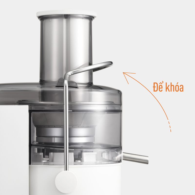 Khóa an toàn dạng cần gạt, ngăn khoang chứa hoặc bã bị bắn ra ngoài