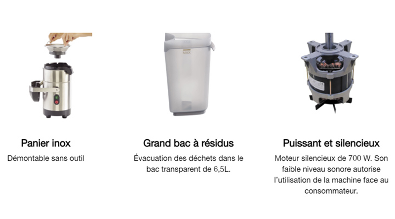 Máy ép trái cây Robot Coupe J80 - Hàng chính hãng