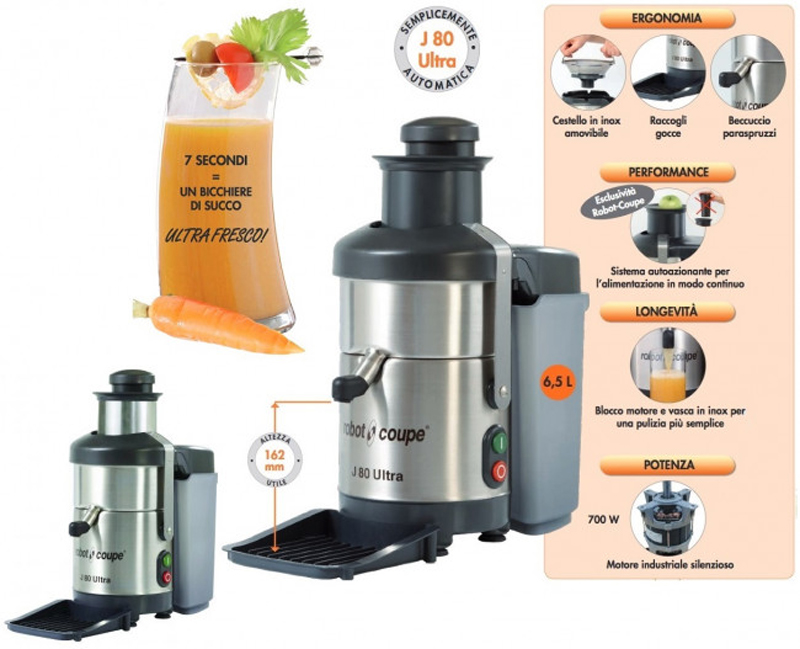 Máy ép trái cây Robot Coupe J80 - Hàng chính hãng