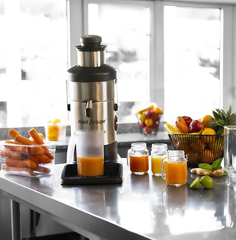 Cho ra những ly nước ép chất lượng tốt hơn, không bị tách nước, màu sắc đẹp và không bị oxy hóa.