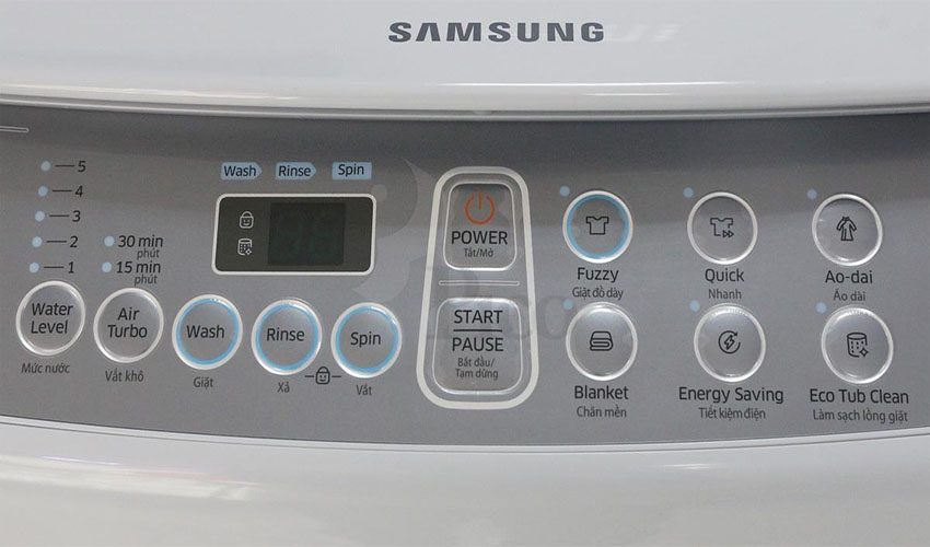 Máy giặt 7.2 kg Samsung WA72H4000SG - Hàng chính hãng