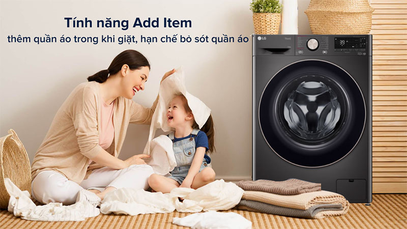 Máy giặt AI DD Inverter 14 kg LG FV1414S3BA  - Hàng chính hãng
