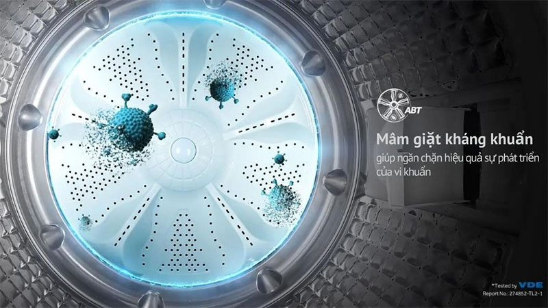 Máy giặt Aqua 9 kg AWM9-316K(B) - Hàng chính hãng