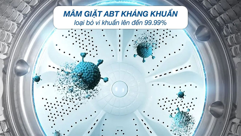 Máy giặt Inverter 12 kg Aqua AQW-DR120HT-BK - Hàng chính hãng