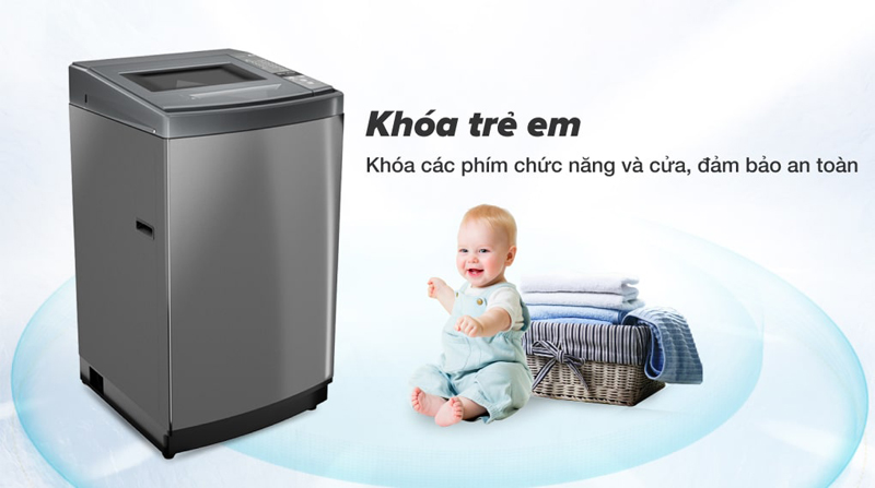 Tính năng khóa trẻ em, đảm bảo an toàn khi nhà có trẻ nhỏ