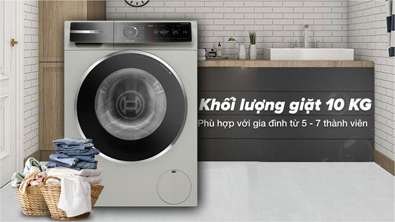 Máy giặt Bosch WGB2560X0 SERIE 8 - Hàng chính hãng