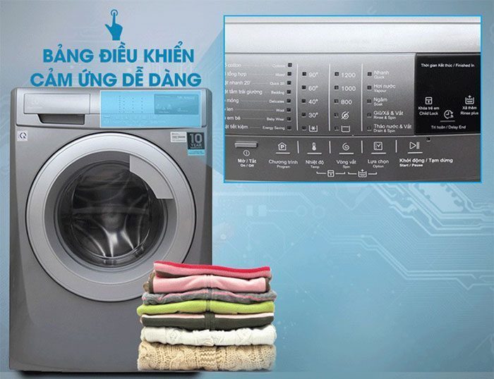 Máy giặt Electrolux EWF-12844S - Hàng chính hãng