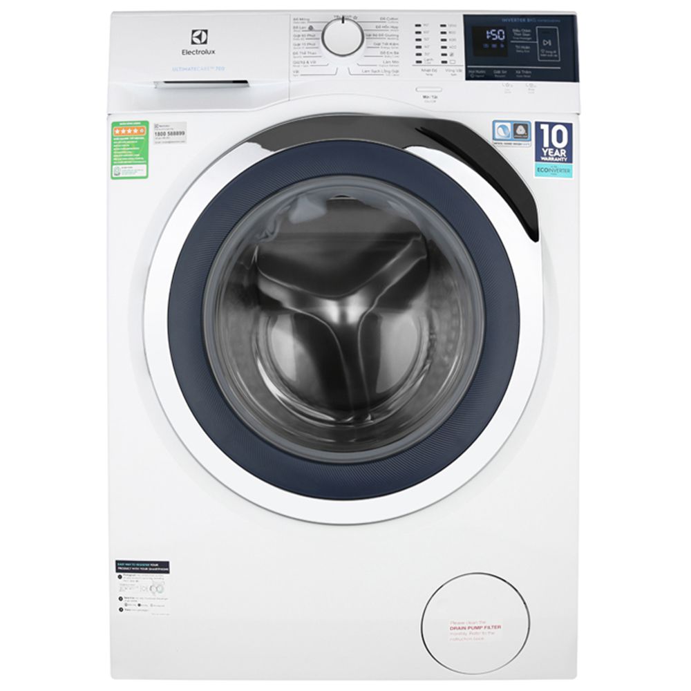 Máy giặt Electrolux 8kg EWF8024D3WB - Hàng chính hãng