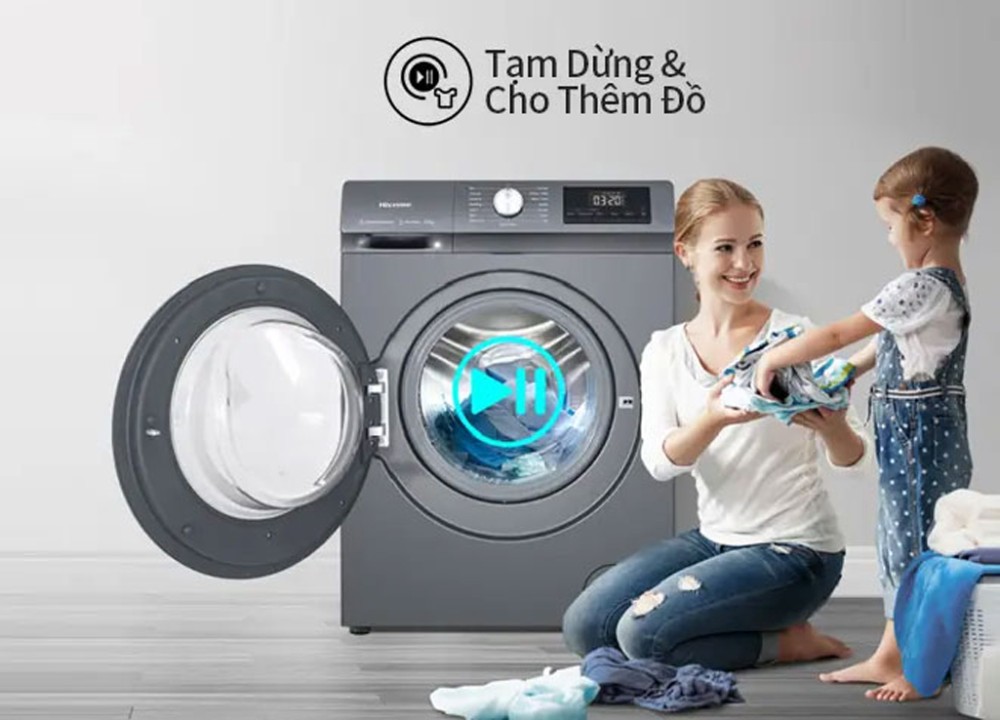 Tính năng tạm dừng để thêm quàn áo