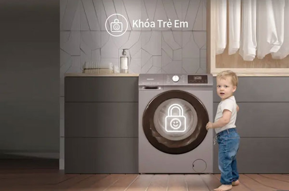 Khóa trẻ em đảm bảo an toàn trong quá trình sử dụng