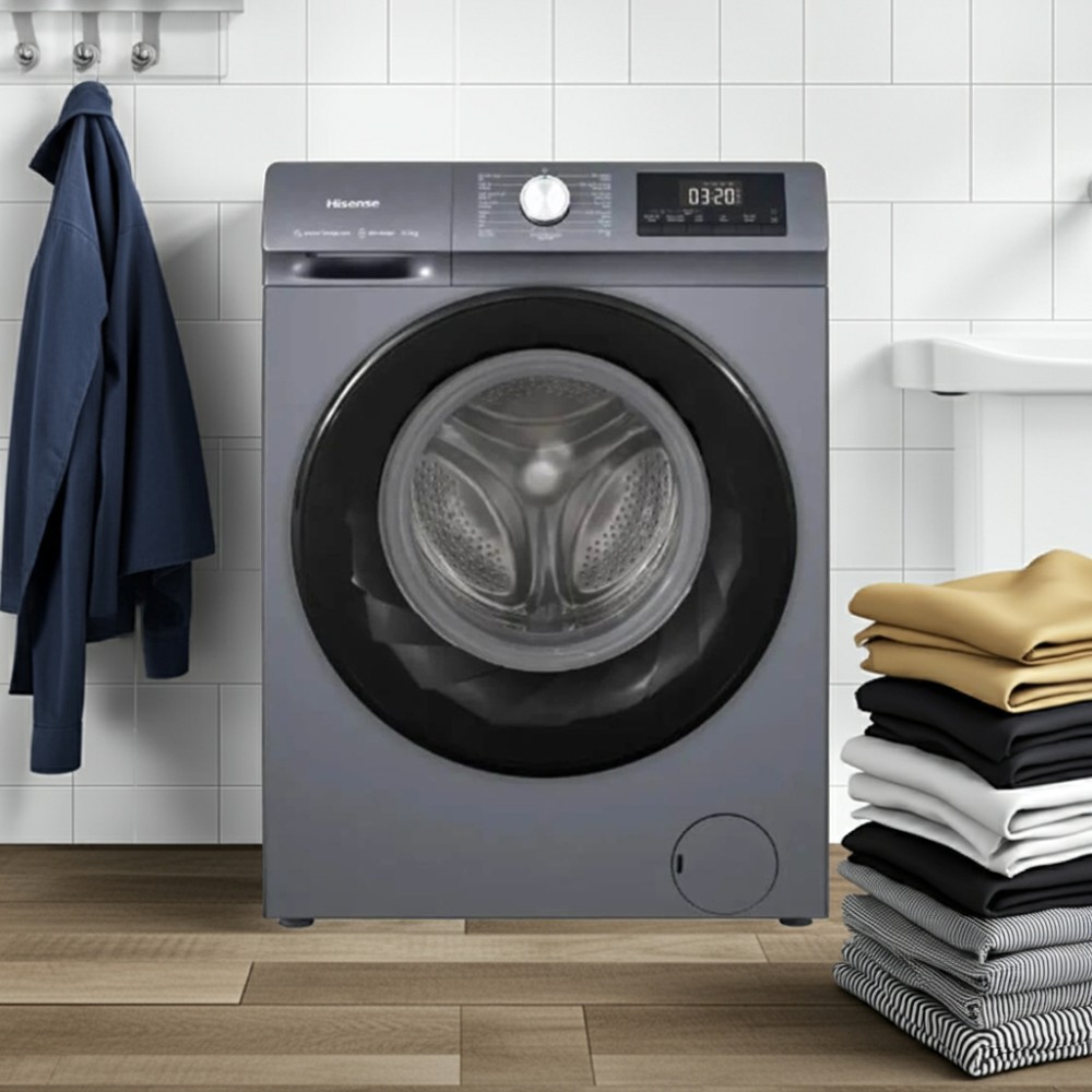 Tải trọng giặt lớn 9 kg, phù hợp cho gia đình 3-5 người