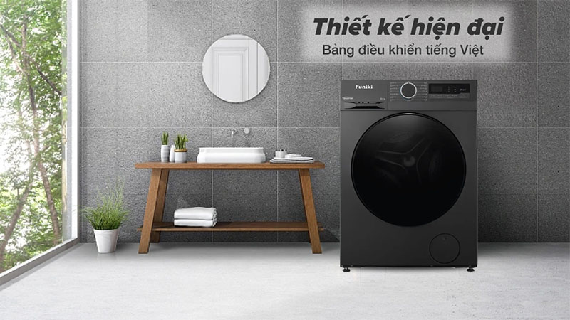 Máy giặt Inverter 10.5kg Funiki HWM-F8105ADG - Hàng chính hãng