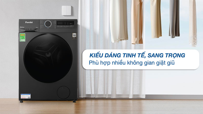 Máy giặt Inverter 12.5kg Funiki HWM-F8125ADG - Hàng chính hãng