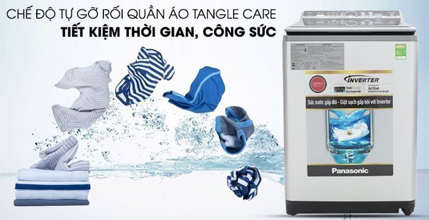 Máy giặt Inverter 13.5 kg Panasonic NA-FS13X7LRV - Hàng chính hãng