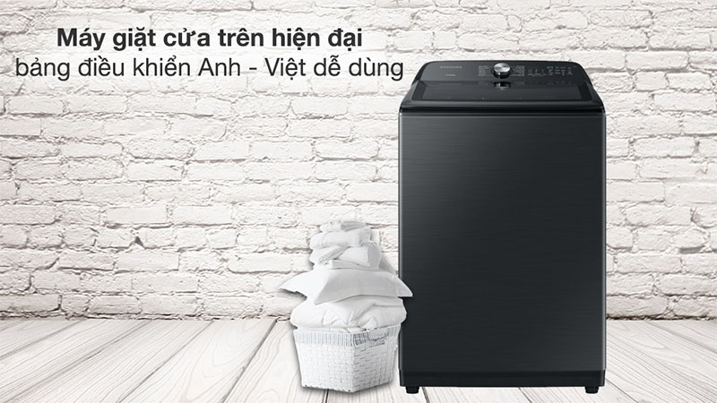 Máy giặt Inverter 23kg Samsung WA23A8377GV/SV - Hàng chính hãng
