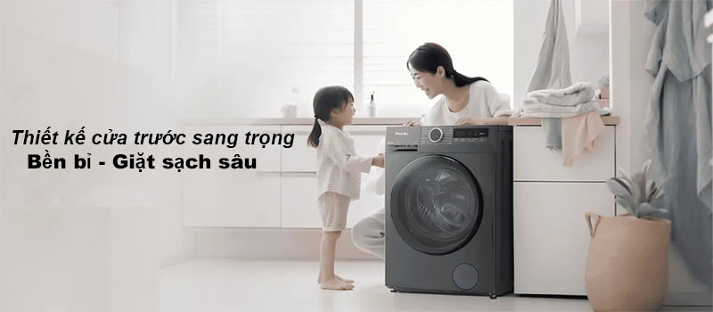 Thiết kế của Máy giặt Inverter 8.5kg Funiki HWM-F885ADG
